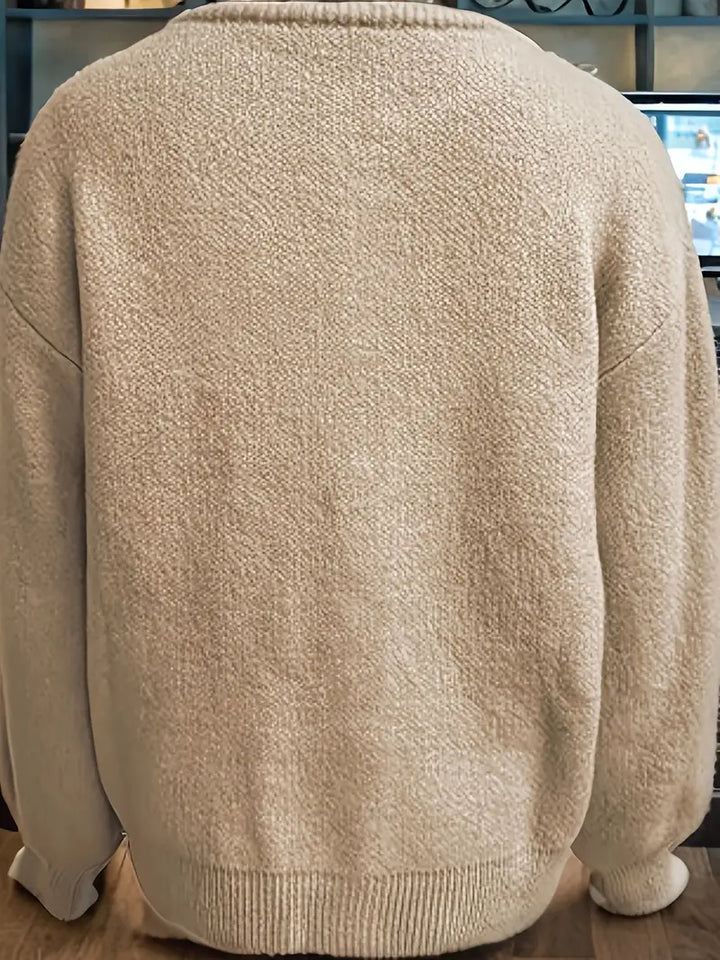 Drune | braune Damenstrickjacke