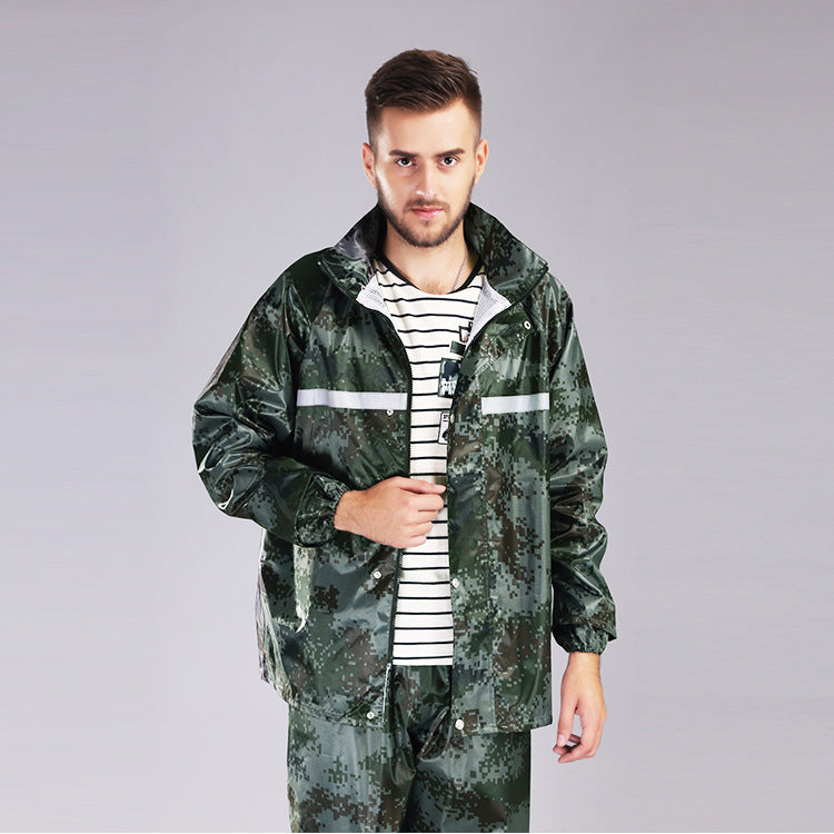 Drune | Camo Regenanzug für Herren