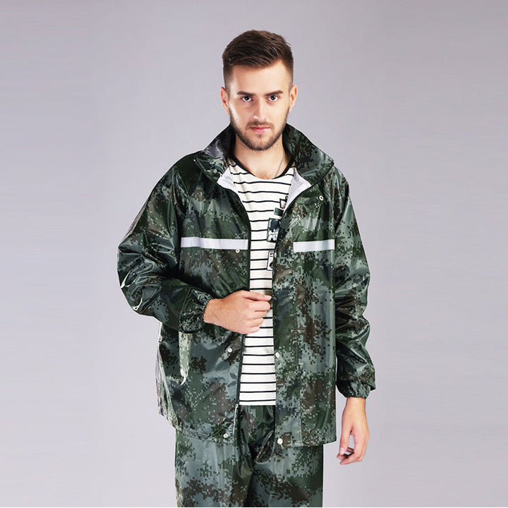 Drune | Camo Regenanzug für Herren