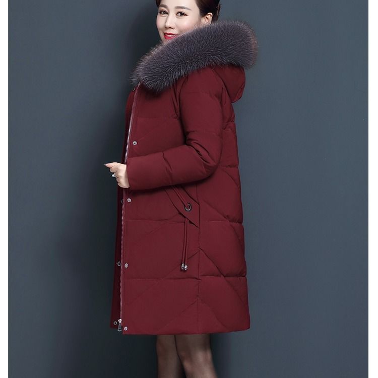 Gefütterte Damen-Winterjacke in Übergröße