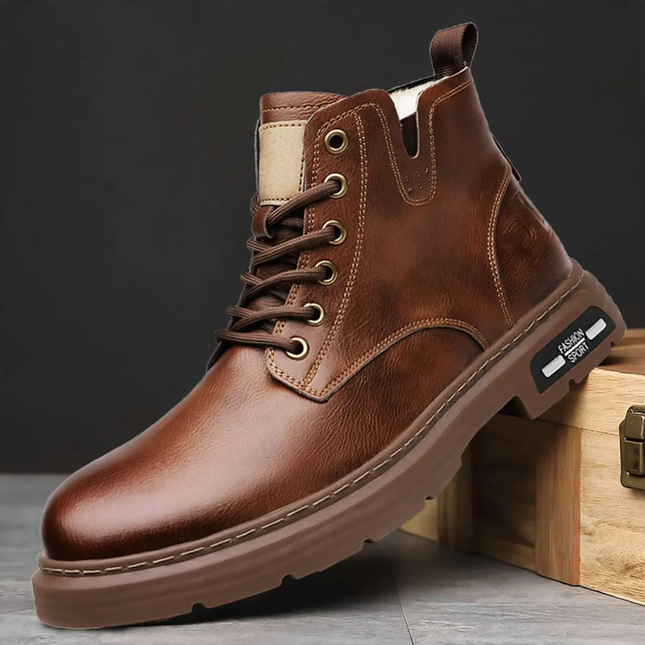 Vielseitige Herren-Martinsstiefel im Retro-Stil