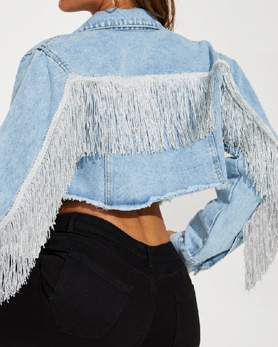 Drune | Zerrissene Jeansjacke