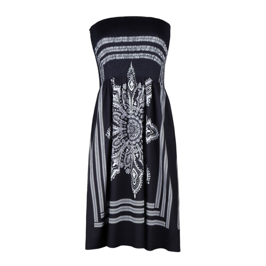 Drune | Bedrucktes Röhrentop-Kleid