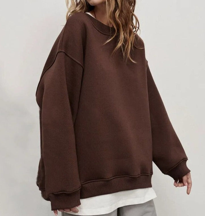 Drune | Übergrößer Strickpullover für lässiges Schichten