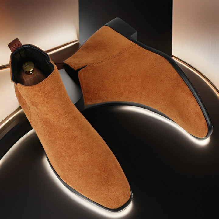 Herren-Chelsea-Boots mit seitlichem Reißverschluss