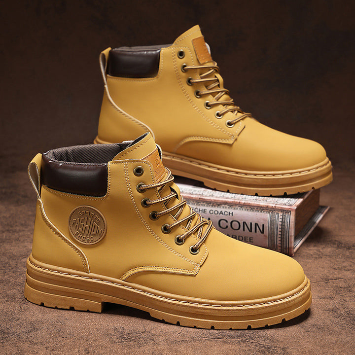 Herren-Stiefel, knöchelhoch, Freizeit-Design