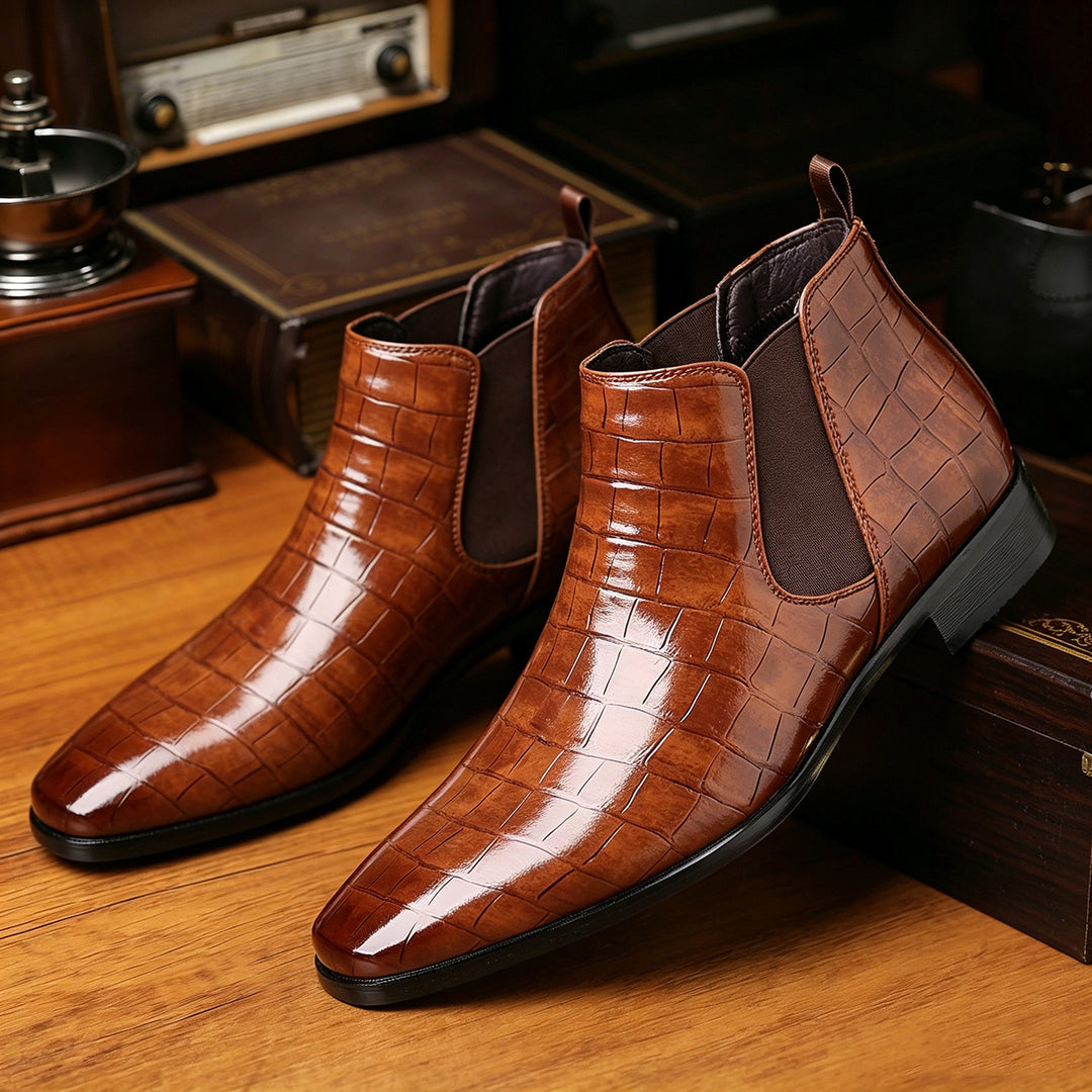 Herren-Chelsea-Boots, Business-Stiefeletten
