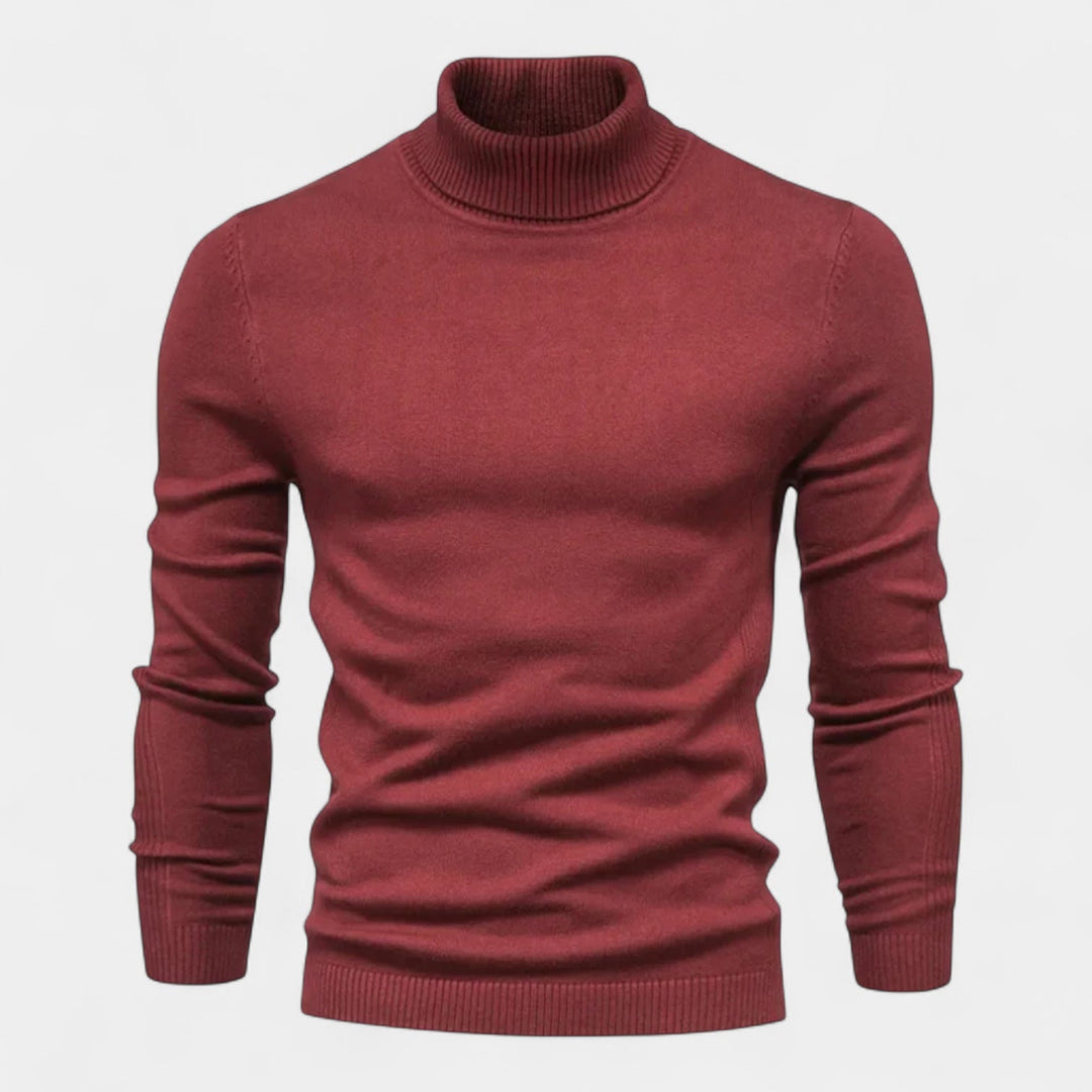 Drune | Modehaus - Gerippter Rollkragenpullover für Herren