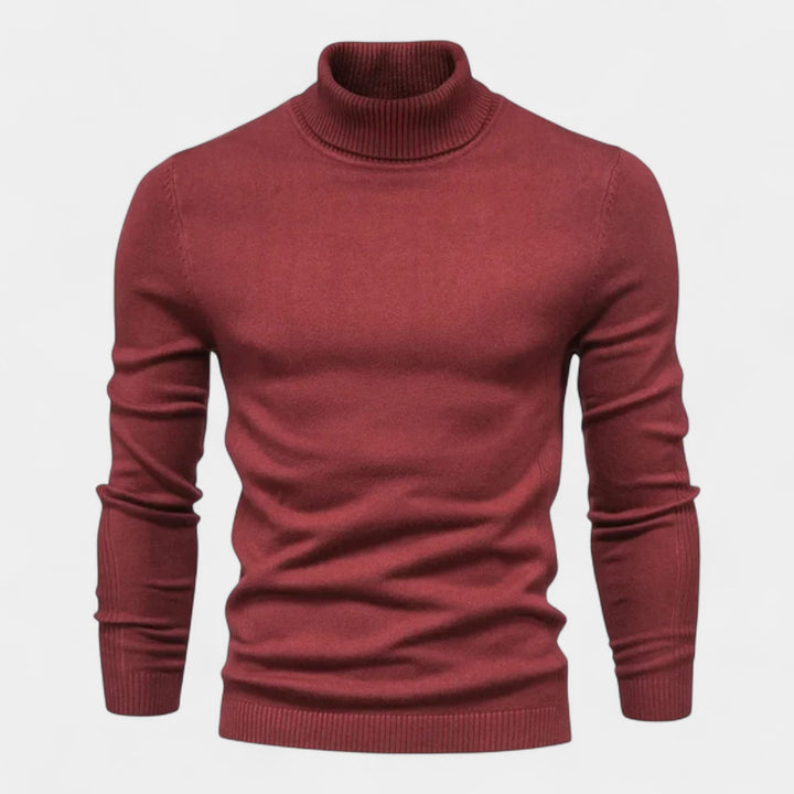 Drune | Modehaus - Gerippter Rollkragenpullover für Herren