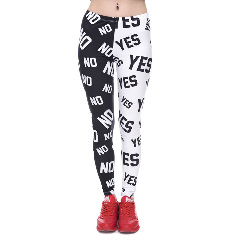 Damen Mandala-Ombre Leggings mit hohem Bund und formendem Stretch Drune