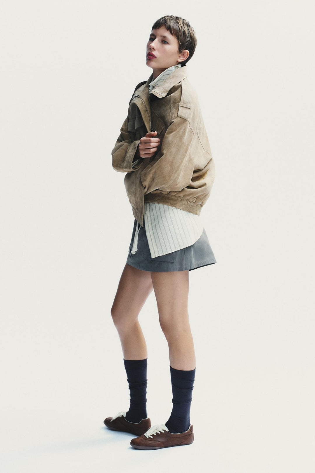Drune | Classic vintage-inspired suede jacket