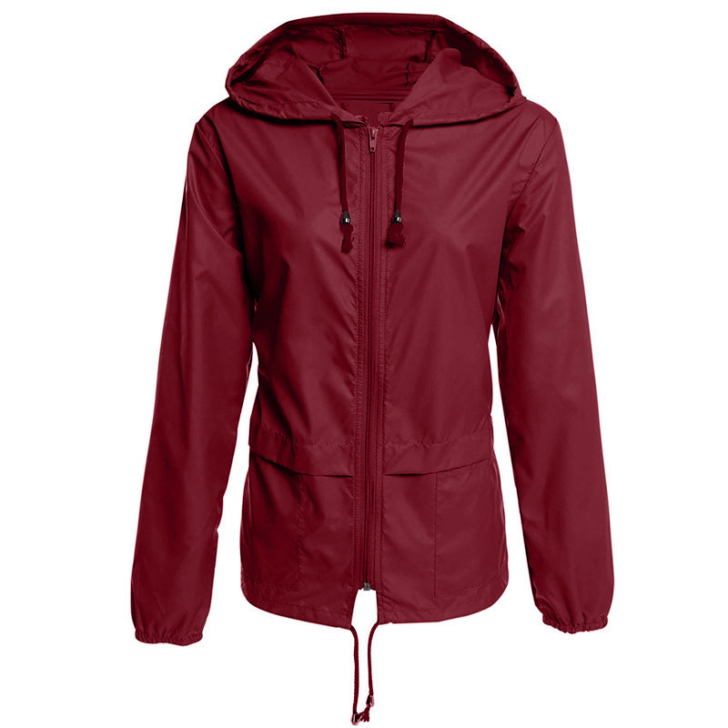 Drune | Leichte wasserdichte Jacke mit Kapuze