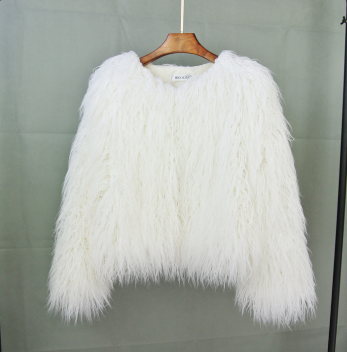 Drune | Fluffy Kurze Jacke