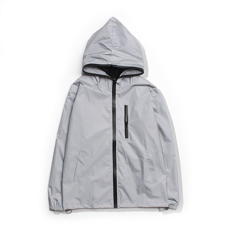 Drune | Hochreflektierende Und Wasserdichte Unisex Regenjacke