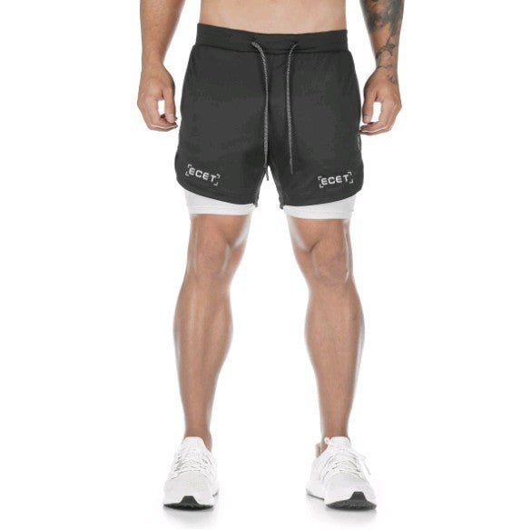 Drune | Schnelltrocknende Doppelschicht Fitnesshose Für Herren