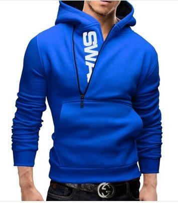 Drune | Stylischer Kapuzenpulli Mit Seitlichem Reißverschluss