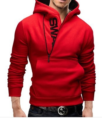 Drune | Stylischer Kapuzenpulli Mit Seitlichem Reißverschluss