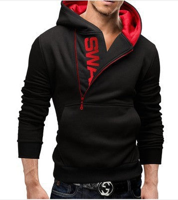 Drune | Stylischer Kapuzenpulli Mit Seitlichem Reißverschluss