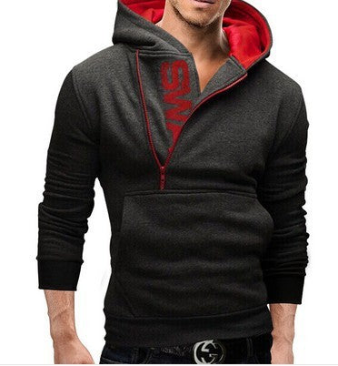 Drune | Stylischer Kapuzenpulli Mit Seitlichem Reißverschluss