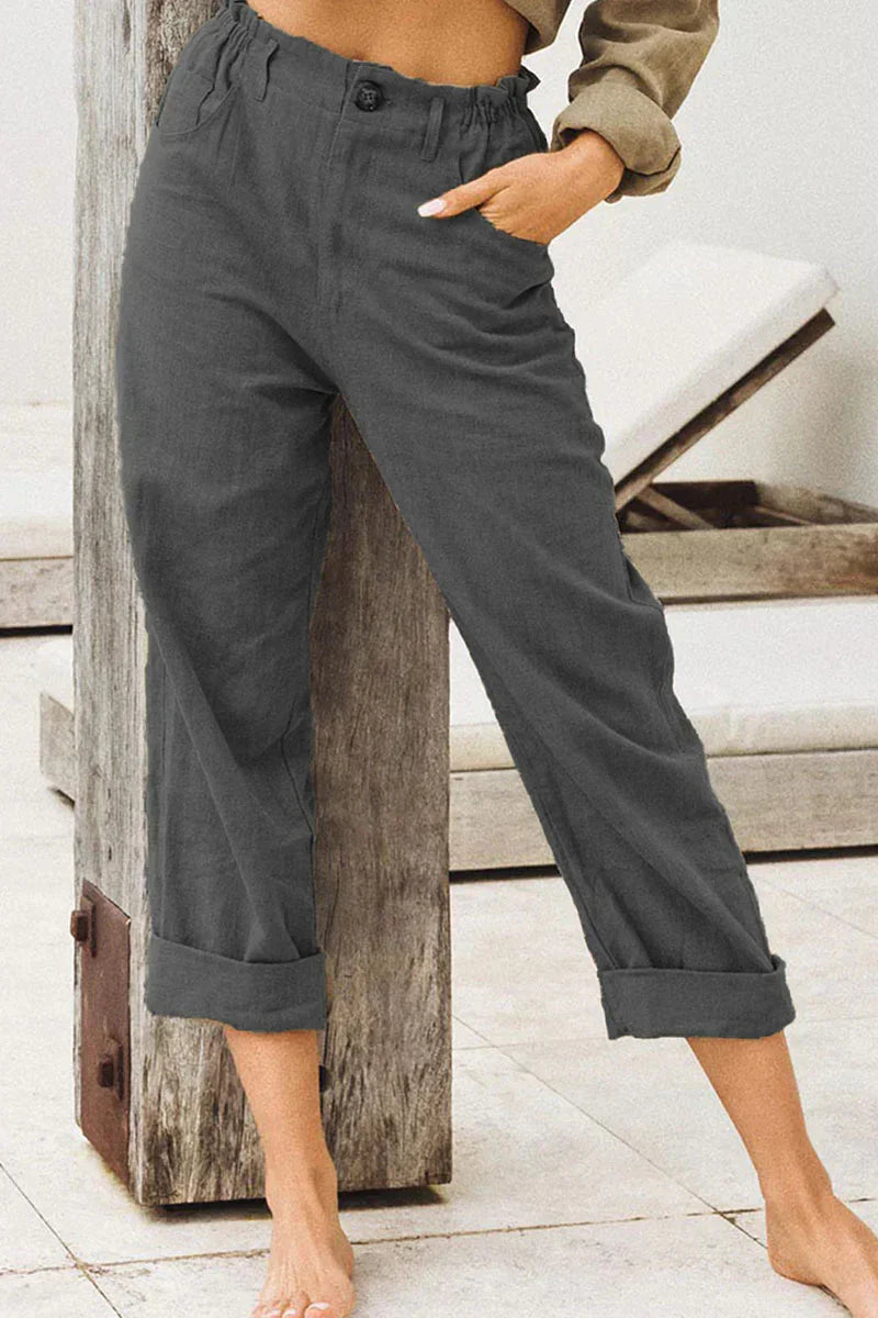 Drune | Lässige & Stilvolle Leinenhose
