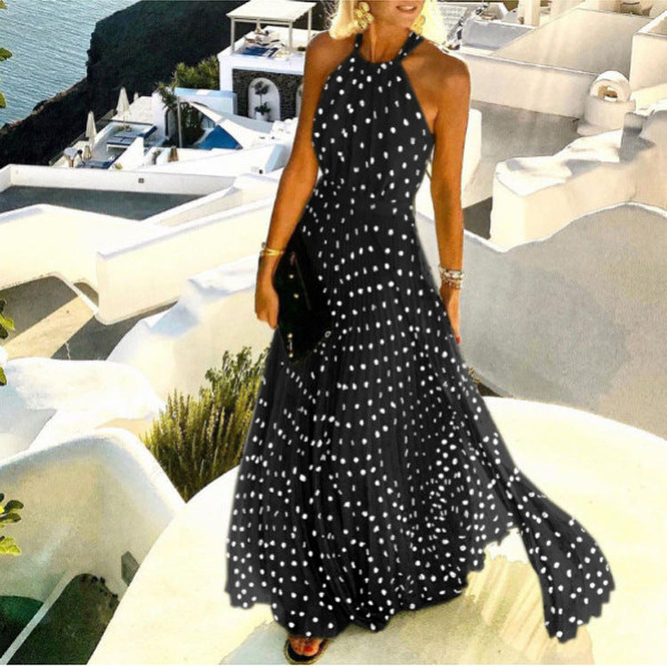 Drune | Elegantes Boho Maxikleid Mit Falten