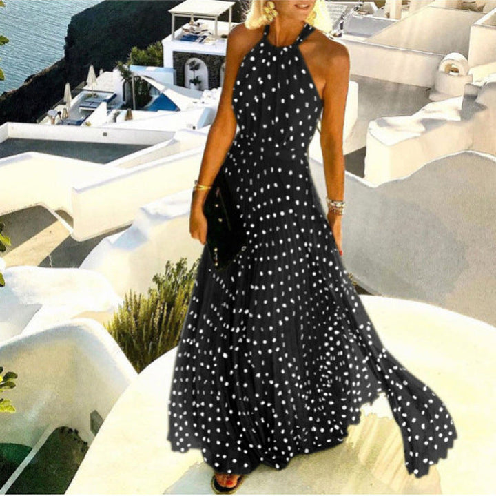 Drune | Elegantes Boho Maxikleid Mit Falten
