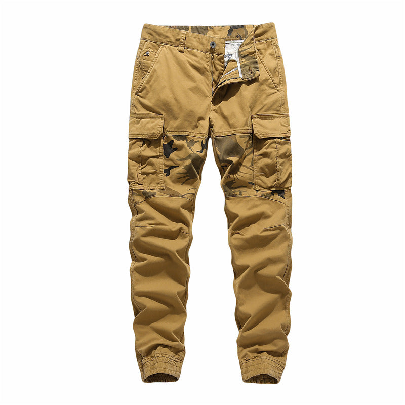 Herren Cargo-Jogginghose mit Utility-Taschen, verstärkten Knieeinsätzen & elastischem Saum Drune