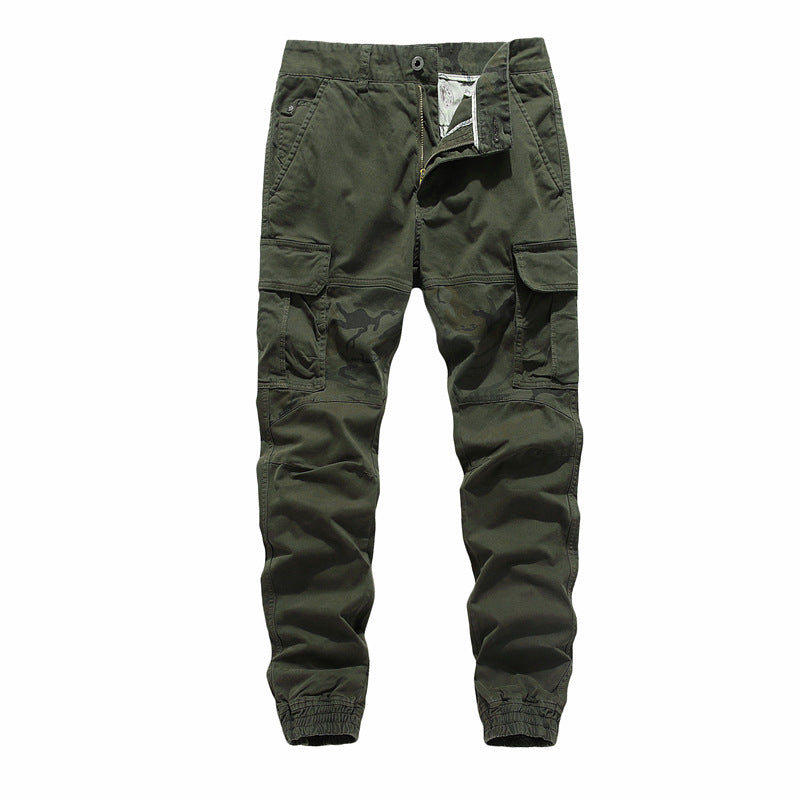Herren Cargo-Jogginghose mit Utility-Taschen, verstärkten Knieeinsätzen & elastischem Saum Drune