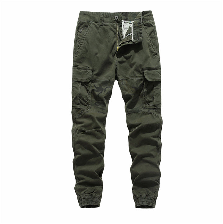 Herren Cargo-Jogginghose mit Utility-Taschen, verstärkten Knieeinsätzen & elastischem Saum Drune