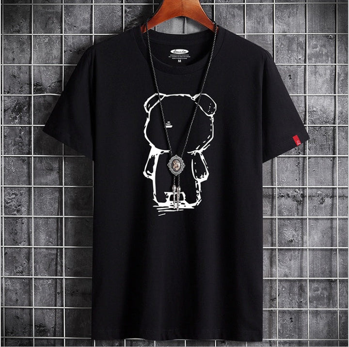 Drune | Lustiges Anime Bären T-Shirt Für Herren