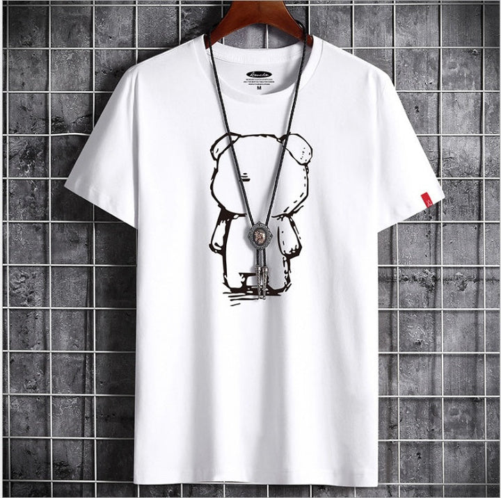 Drune | Lustiges Anime Bären T-Shirt Für Herren