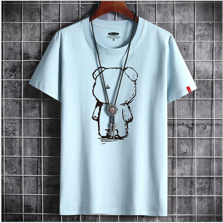 Drune | Lustiges Anime Bären T-Shirt Für Herren