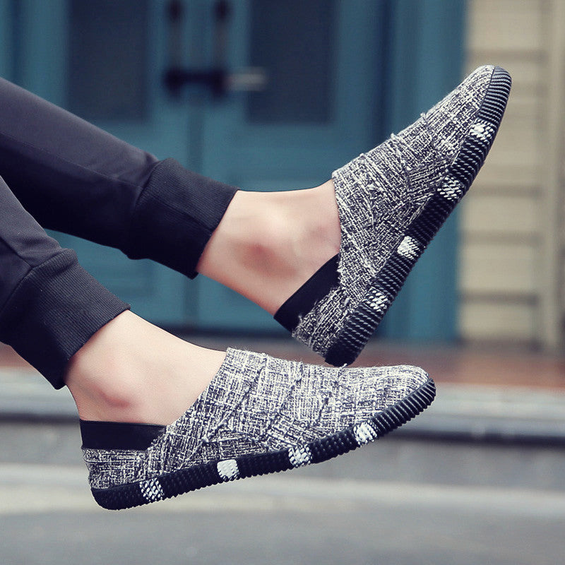 Drune | Frühling Und Sommer Leinen Canvas Schuhe Männer