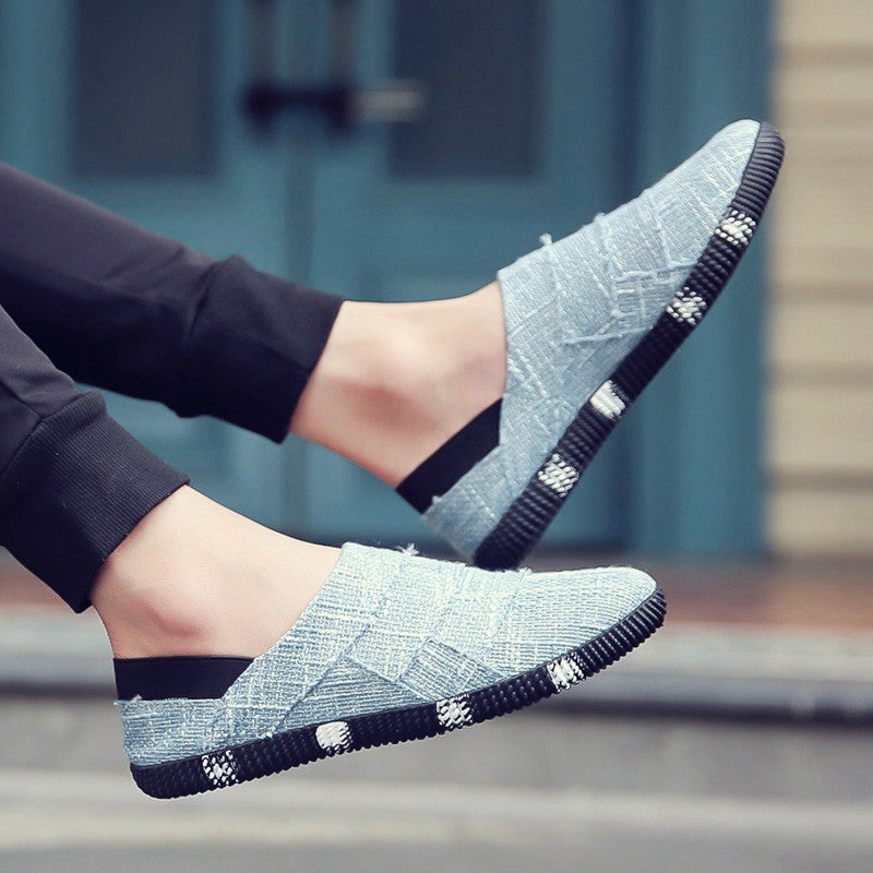 Drune | Frühling Und Sommer Leinen Canvas Schuhe Männer