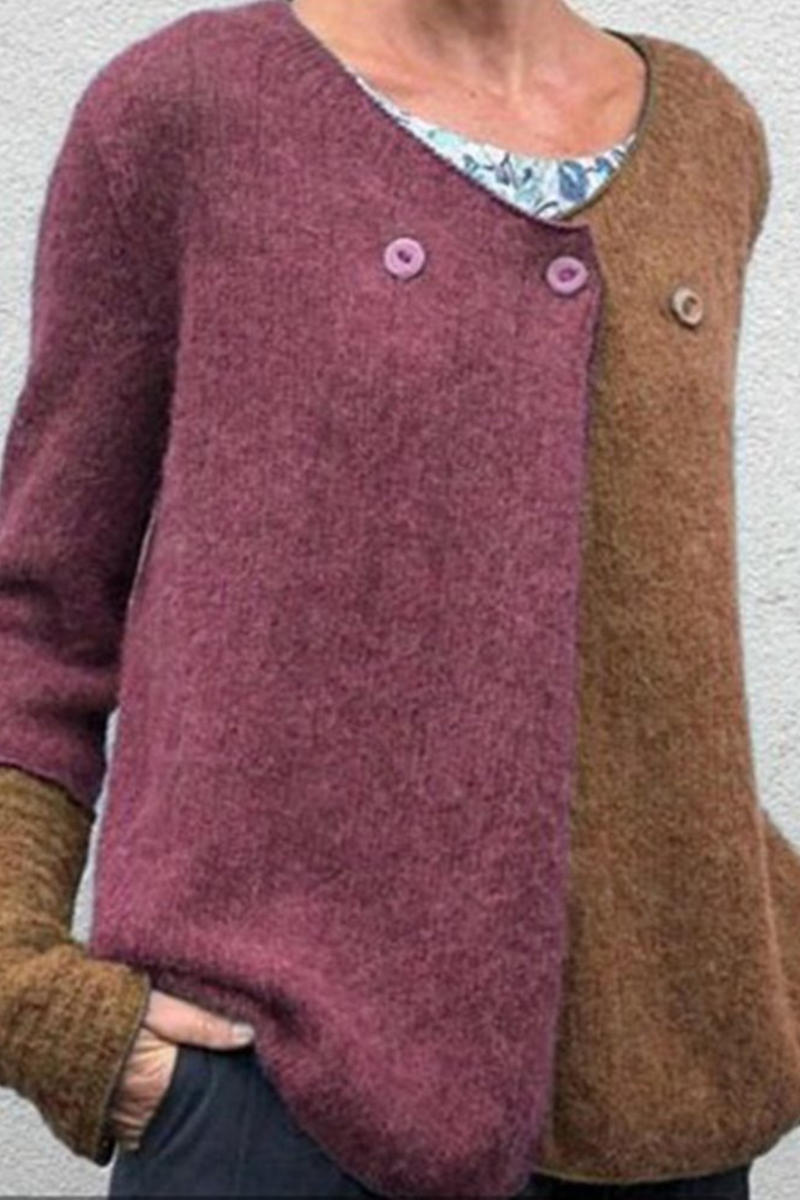 Drune | Schick und Entspannt Winter Strickjacke