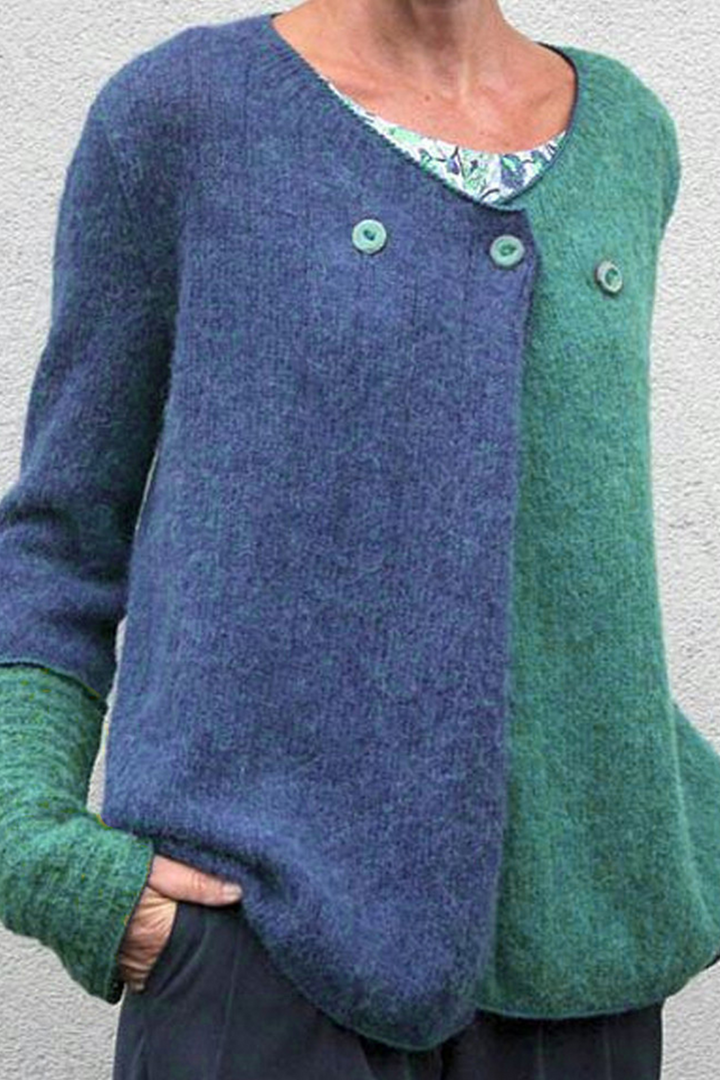 Drune | Schick und Entspannt Winter Strickjacke