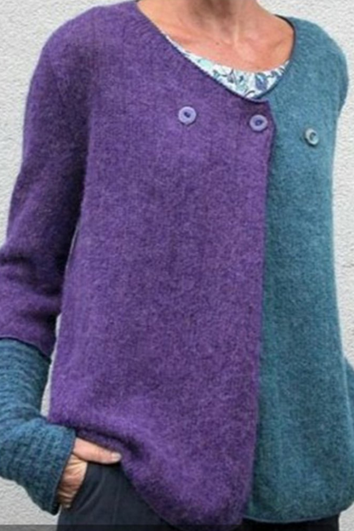Drune | Schick und Entspannt Winter Strickjacke