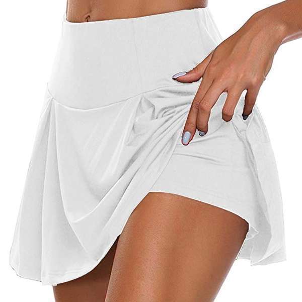 Damen sportlicher Minirock mit hoher Taille und Bewegungskomfort Drune