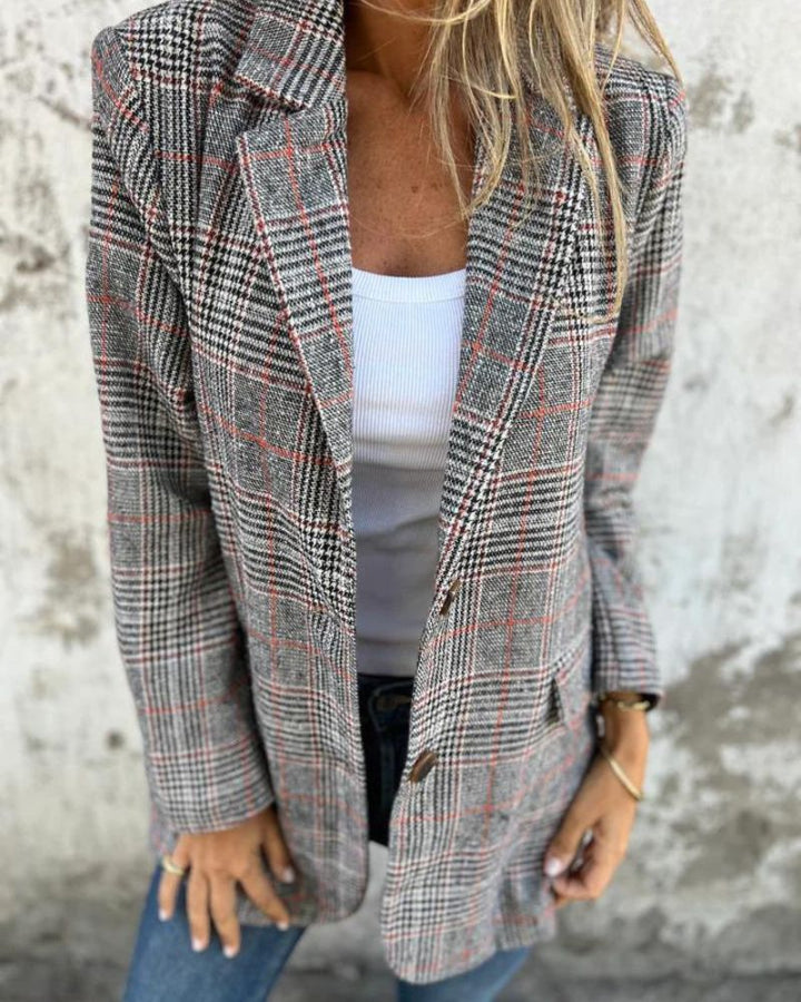 Drune | Zeitlos Karierter Blazer
