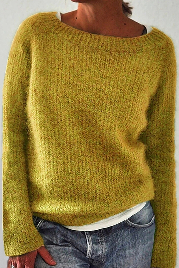 Drune | Gerippter Pullover aus Weichem Mohair