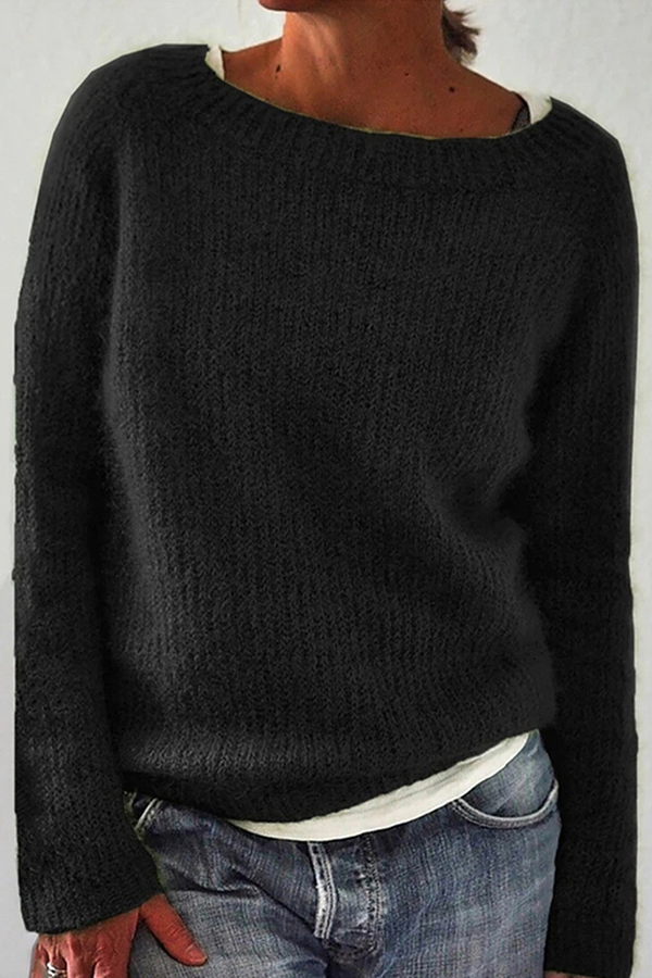 Drune | Gerippter Pullover aus Weichem Mohair