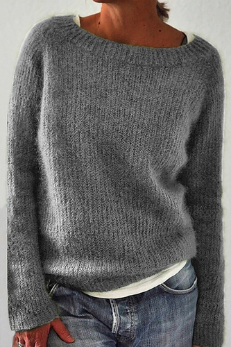 Drune | Gerippter Pullover aus Weichem Mohair
