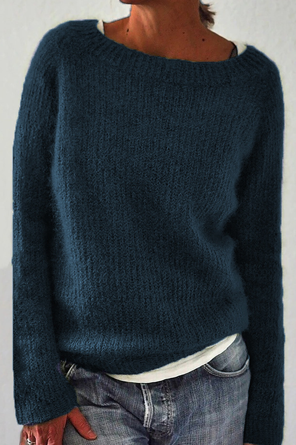 Drune | Gerippter Pullover aus Weichem Mohair