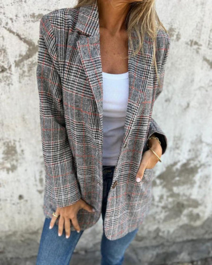 Drune | Zeitlos Karierter Blazer