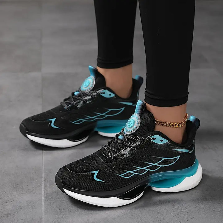 Drune | Atmungsaktive Wasserdichte Plateau Sneakers Aus Mesh