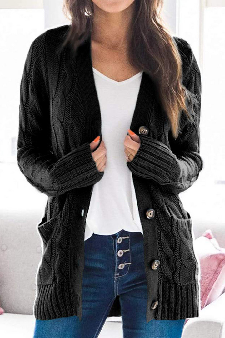 Drune | Vielseitige und Bequeme Winter Strickjacke