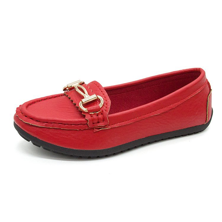 Damen Mokassins mit elegantem Schnallen-Detail und markantem Designs Drune