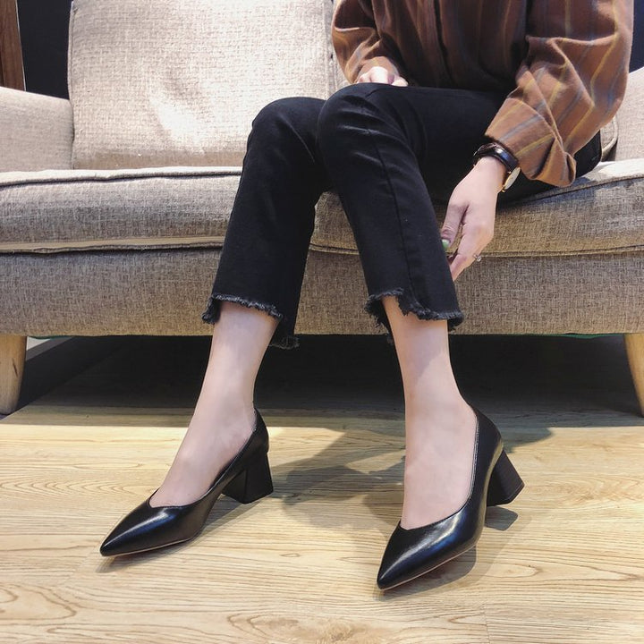 Damen Elegante und komfortable Pumps mit stabilen Blockabsätzen Drune