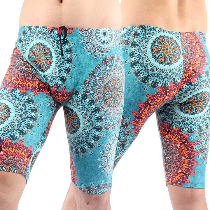Herren Badeshorts mit originellem Grafikdruck Drune