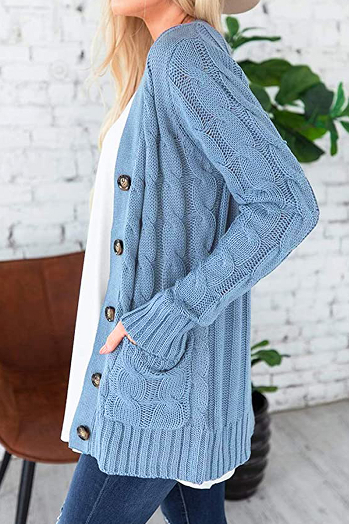 Drune | Zeitlose und elegante Strickjacke Winter